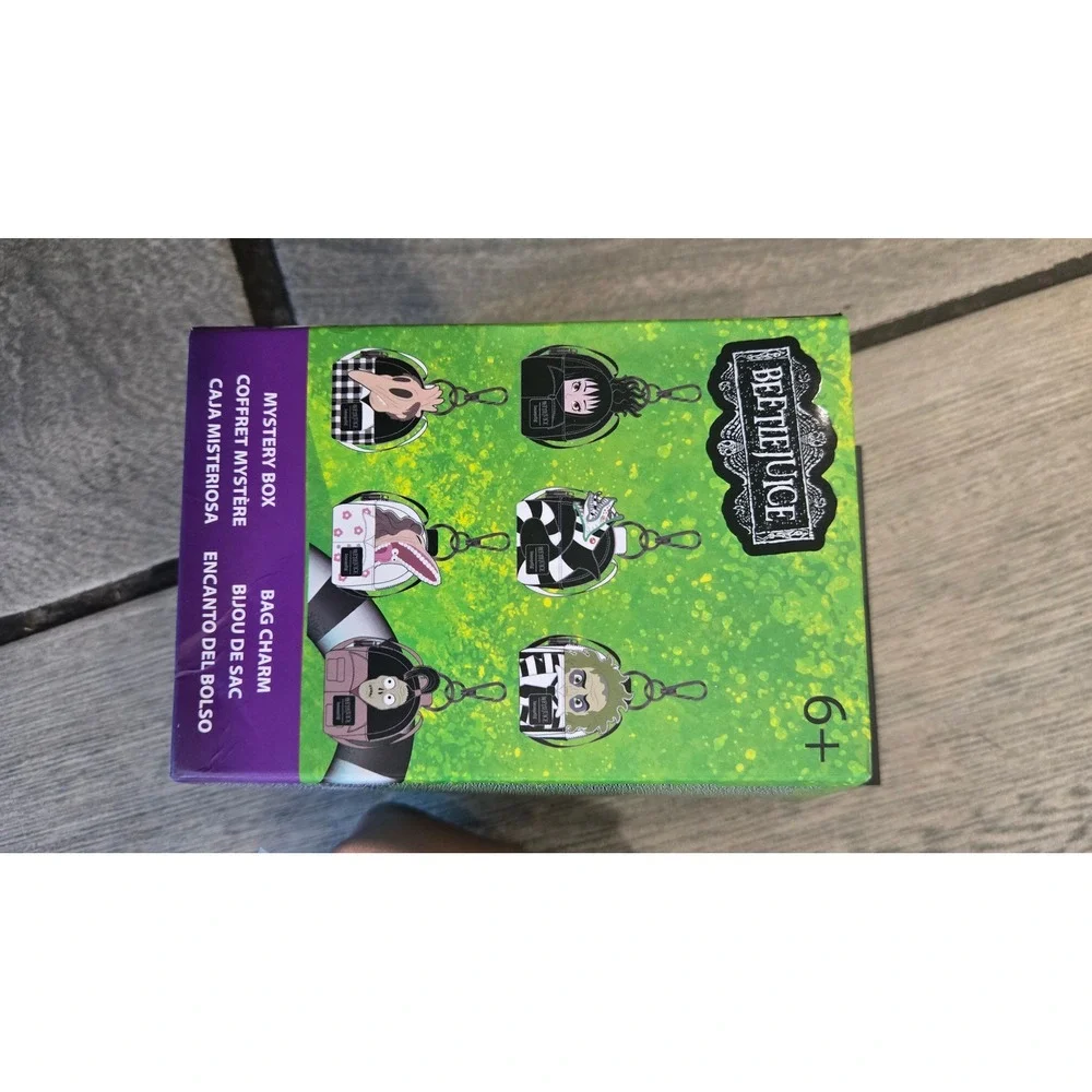 Loungefly Beetlejuice Harry the Hunter Mystery Box Mini Backpack Bag Charm NEW